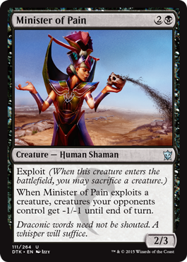 Minister of Pain (Dragons of Tarkir) Light Play