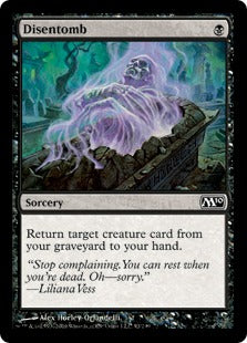 Disentomb (Magic 2010 Core Set) Light Play