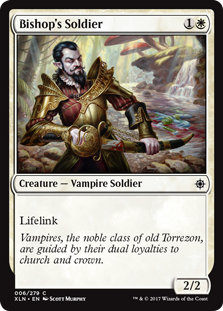 Bishop's Soldier (Ixalan) Light Play