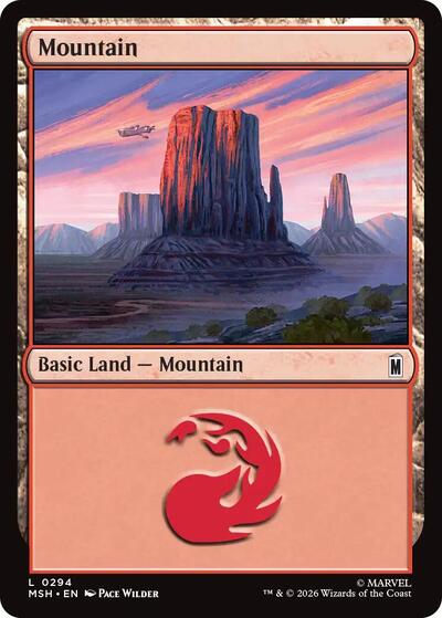 Mountain (0294) (Marvel Super Heroes) Light Play