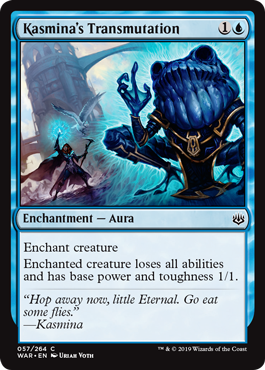Kasmina's Transmutation (War of the Spark) Light Play