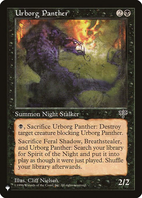 Urborg Panther (The List) Light Play