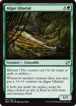 Algae Gharial (Modern Masters 2015) Light Play Foil