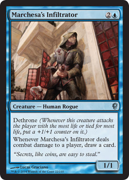 Marchesa's Infiltrator (Conspiracy) Light Play