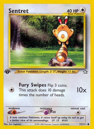 Sentret (Neo Genesis) Near Mint 1st Edition