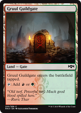 Gruul Guildgate 2 (Ravnica Allegiance) Light Play