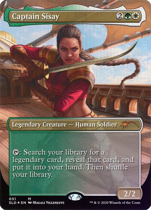 Captain Sisay (051) (Secret Lair) Near Mint Foil