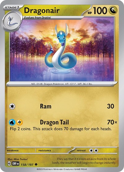 Dragonair (Scarlet and  Violet: Obsidian Flames) Light Play