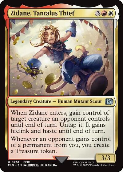 Zidane, Tantalus Thief (Universes Beyond: FINAL FANTASY) Light Play