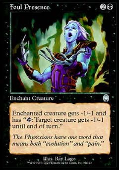 Foul Presence (Apocalypse) Light Play