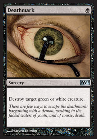 Deathmark (Magic 2011 Core Set) Light Play