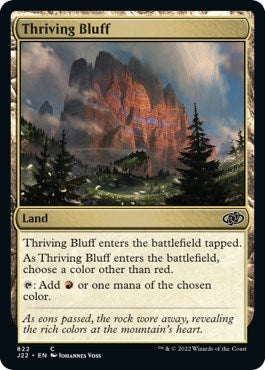 Thriving Bluff (Jumpstart 2022) Light Play