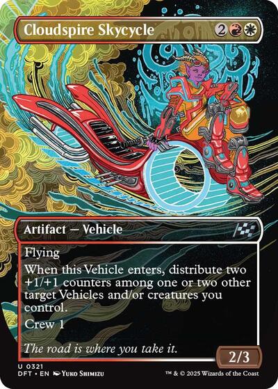 Cloudspire Skycycle (Borderless) (Aetherdrift) Light Play