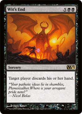 Wit's End (Magic 2013 Core Set) Heavy Play