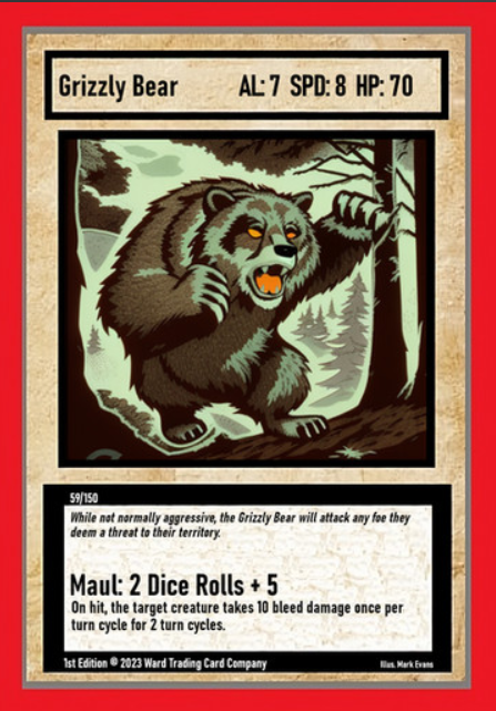 059/150 Grizzly Bear - Epic