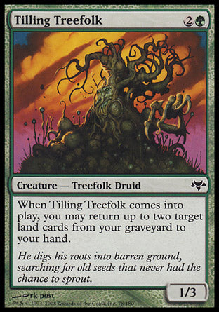 Tilling Treefolk (Eventide) Light Play