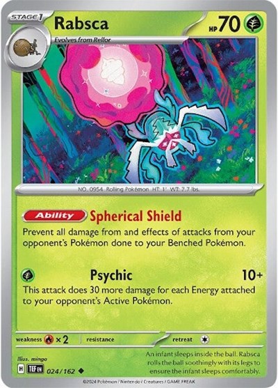Rabsca (SV05: Temporal Forces) Light Play Reverse Holofoil