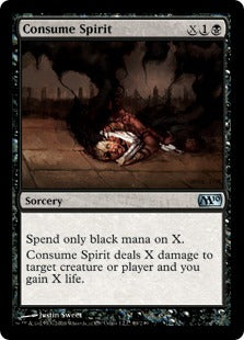 Consume Spirit (Magic 2010 Core Set) Damaged / Poor