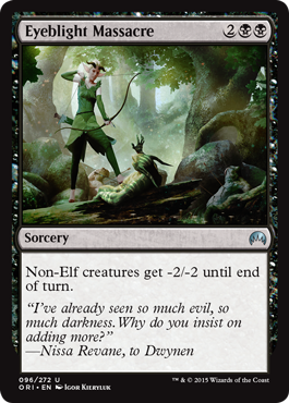 Eyeblight Massacre (Magic Origins) Light Play