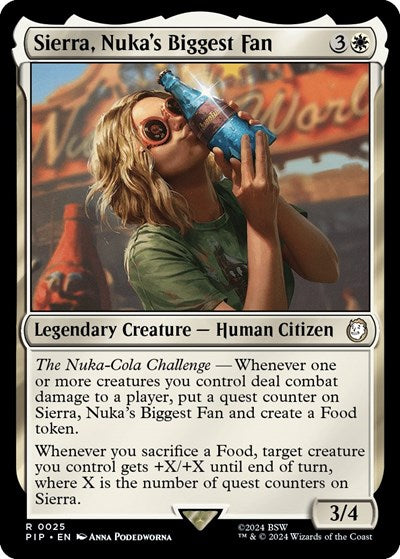 Sierra, Nuka's Biggest Fan (Universes Beyond: Fallout) Light Play