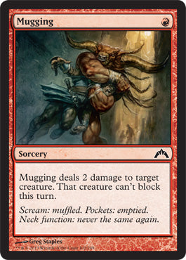 Mugging (Gatecrash) Light Play