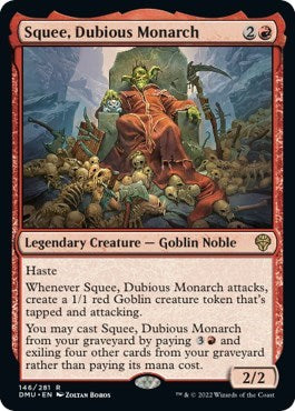 Squee, Dubious Monarch (Dominaria United) Light Play