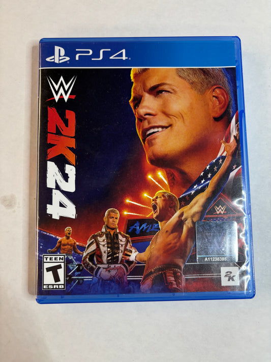 WWE 2K24 (PS4) (No Manual)
