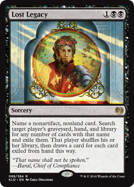 Lost Legacy (Kaladesh) Light Play