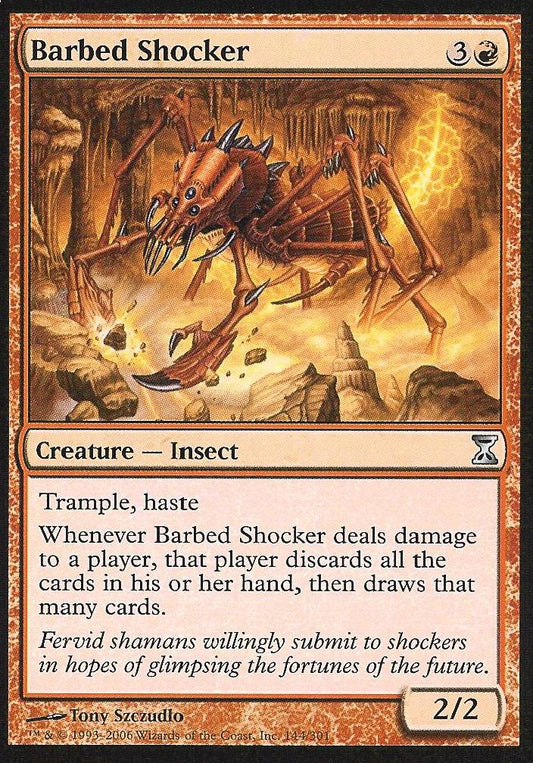 Barbed Shocker (Time Spiral) Medium Play