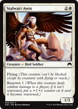 Stalwart Aven (Magic Origins) Light Play