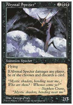 Abyssal Specter (5th Edition) Damaged / Poor
