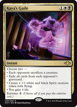 Kaya's Guile (Modern Horizons) Light Play
