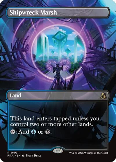 Shipwreck Marsh (Borderless) (Reality Fracture) Light Play Foil
