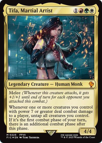 Tifa, Martial Artist (Commander: FINAL FANTASY) Light Play Foil