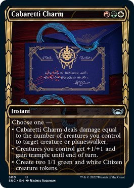 Cabaretti Charm (Showcase) (Streets of New Capenna) Light Play