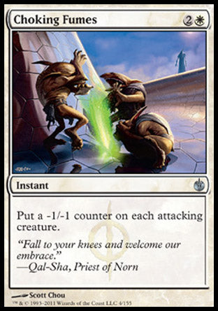 Choking Fumes (Mirrodin Besieged) Light Play
