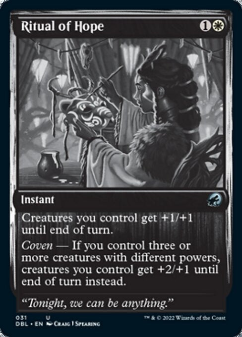 Ritual of Hope (Innistrad: Double Feature) Light Play