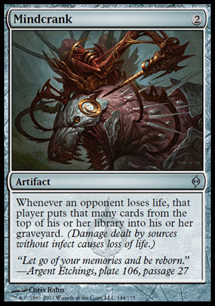Mindcrank (New Phyrexia) Medium Play