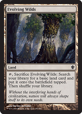 Evolving Wilds (Commander 2013 Edition) Light Play