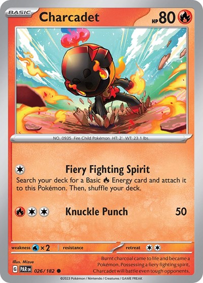 Charcadet - 026 (Scarlet and Violet: Paradox Rift) Light Play