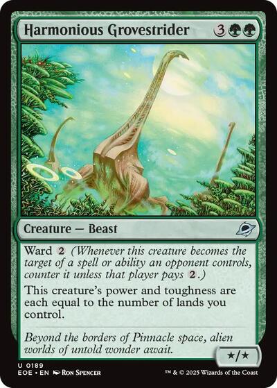 Harmonious Grovestrider (Edge of Eternities) Light Play