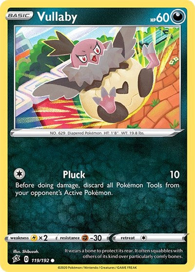 Vullaby (SWSH02: Rebel Clash) Light Play
