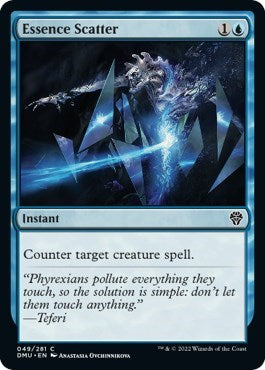 Essence Scatter (Dominaria United) Medium Play Foil