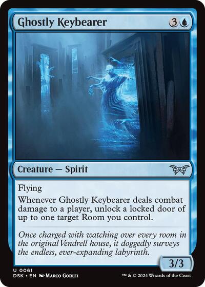 Ghostly Keybearer (Duskmourn: House of Horror) Light Play