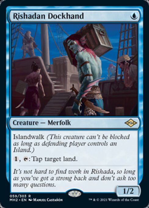 Rishadan Dockhand (Modern Horizons 2) Light Play