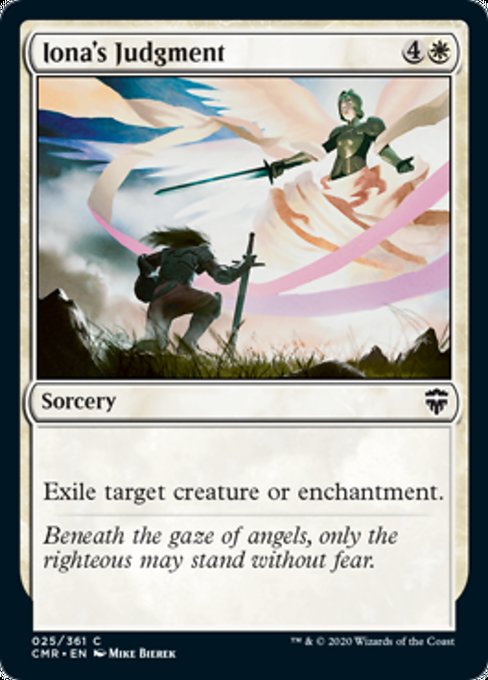 Iona's Judgment (Commander Legends) Damaged / Poor