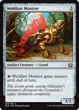 Weldfast Monitor (Kaladesh) Heavy Play