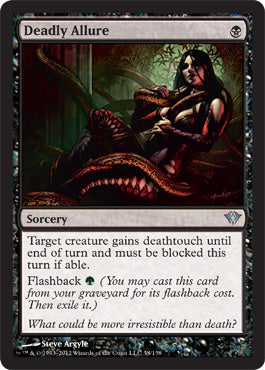 Deadly Allure (Dark Ascension) Light Play Foil