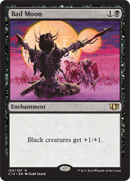 Bad Moon (Commander 2014 Edition) Light Play