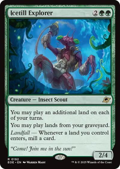 Icetill Explorer (Edge of Eternities) Near Mint Foil